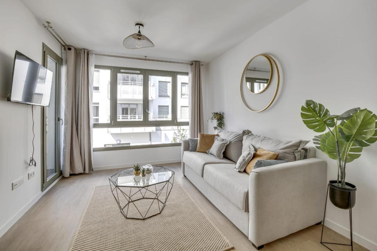 Superbe Appartement Avec Balcon Et Parking Proche Paris Saint-Denis  Esterno foto