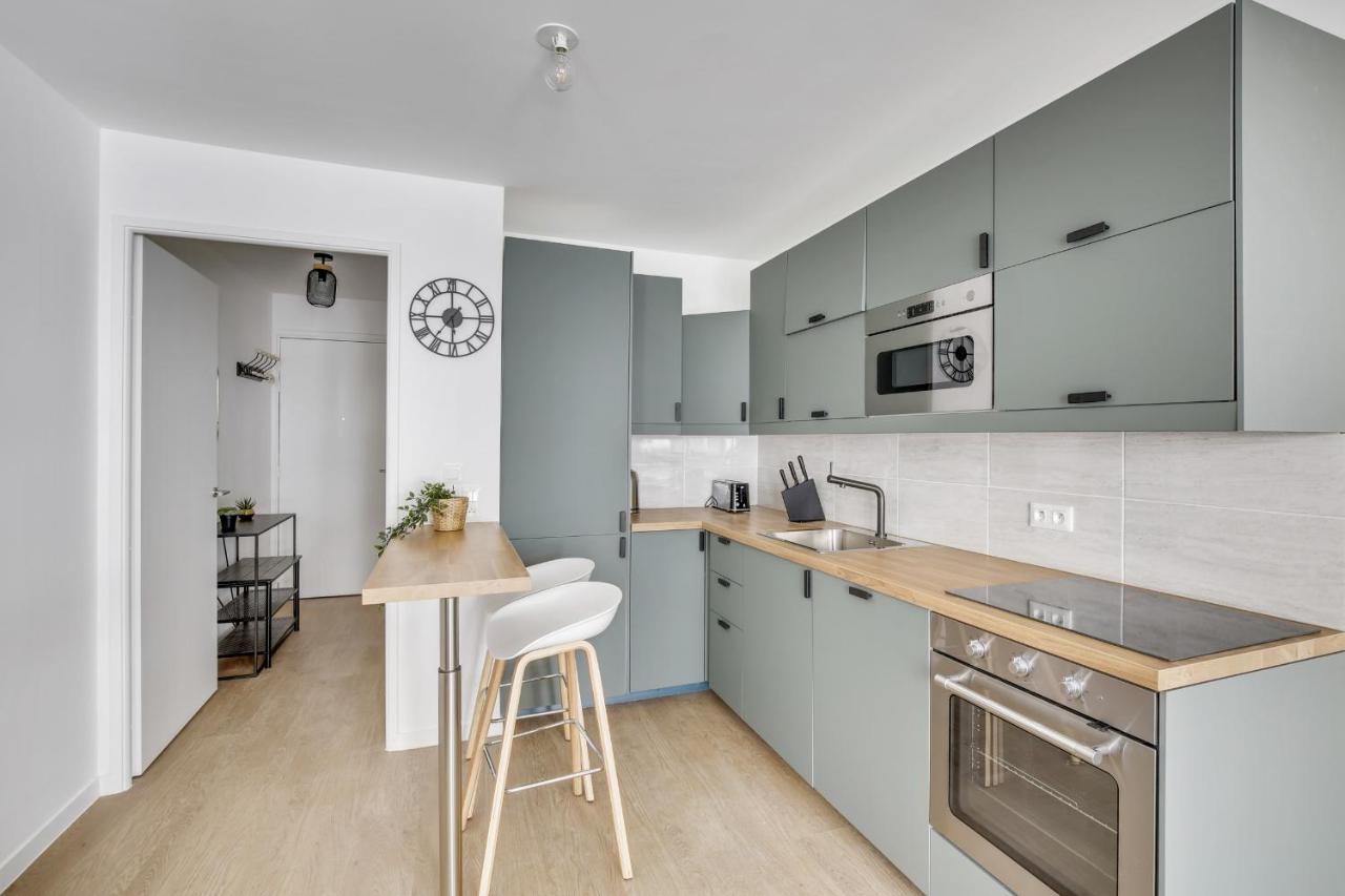 Superbe Appartement Avec Balcon Et Parking Proche Paris Saint-Denis  Esterno foto