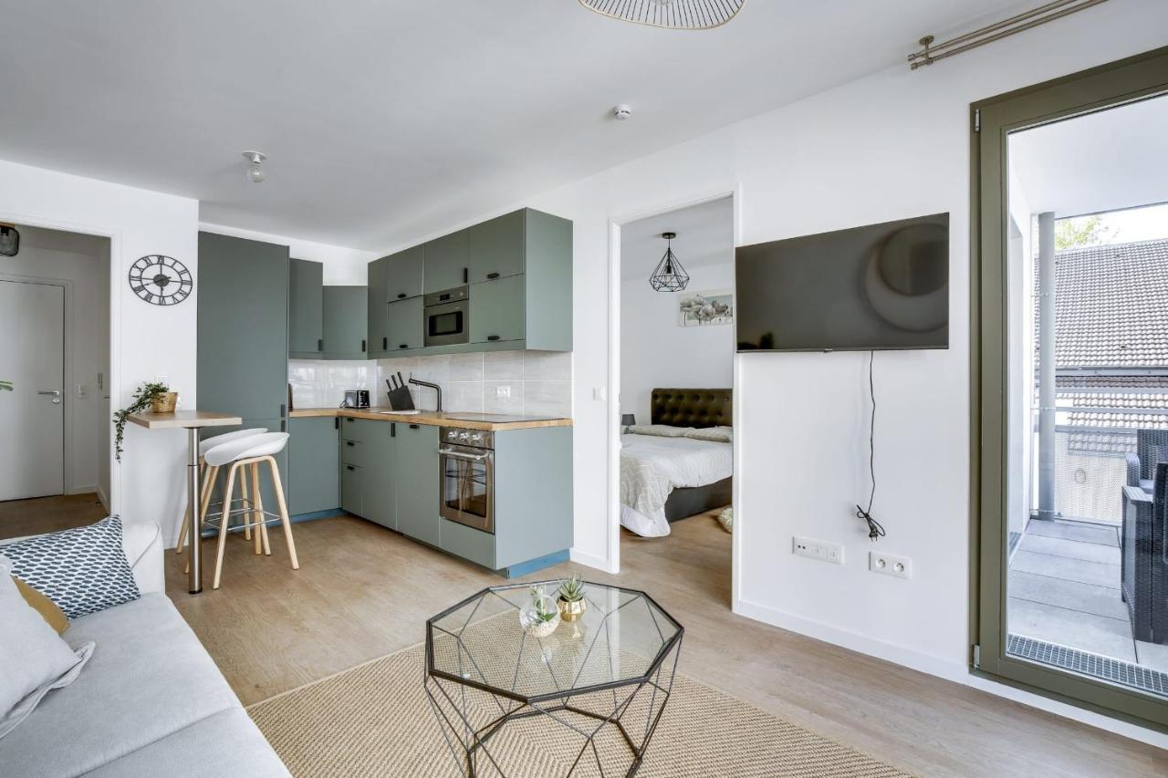 Superbe Appartement Avec Balcon Et Parking Proche Paris Saint-Denis  Esterno foto